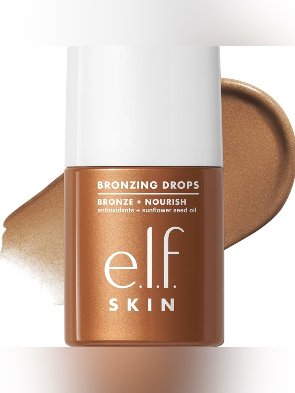 NEW e.l.f. SKIN Pure Gold Bronzing Drops 1 oz